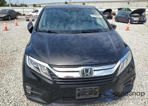 2019 Honda Odyssey Ex from USA, damaged, VIN 5FNRL6H5XKB080736